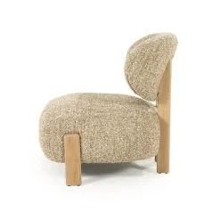 Reiza Fauteuil naturel Taupe