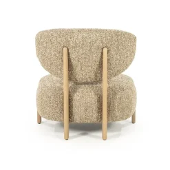 Reiza Fauteuil naturel Taupe