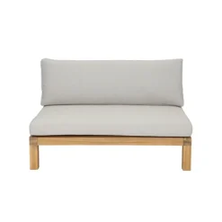 Relax Tuin Loungestoel Acaciahout Naturel/Zand