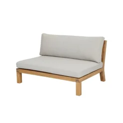 Relax Tuin Loungestoel Acaciahout Naturel/Zand