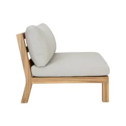 Relax Tuin Loungestoel Acaciahout Naturel/Zand