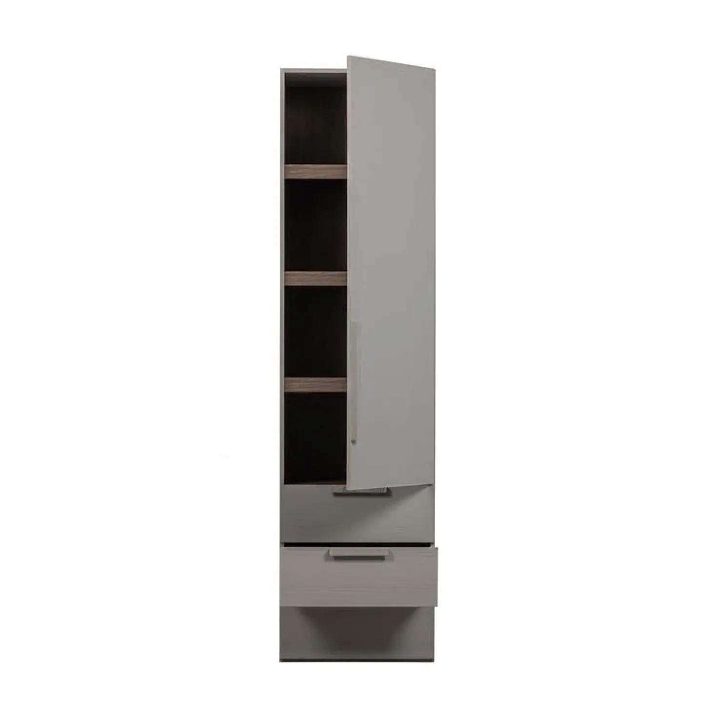 Rens 1-Deurs Kledingkast Pebble Grey 55cm