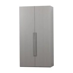 Rens 2-Deurs Kledingkast Pebble Grey 110cm