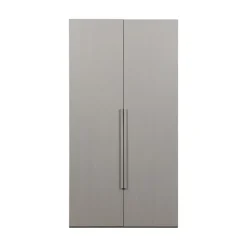 Rens 2-Deurs Kledingkast Pebble Grey 110cm