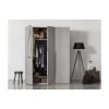Rens 3-Deurs Kledingkast Pebble Grey 165cm