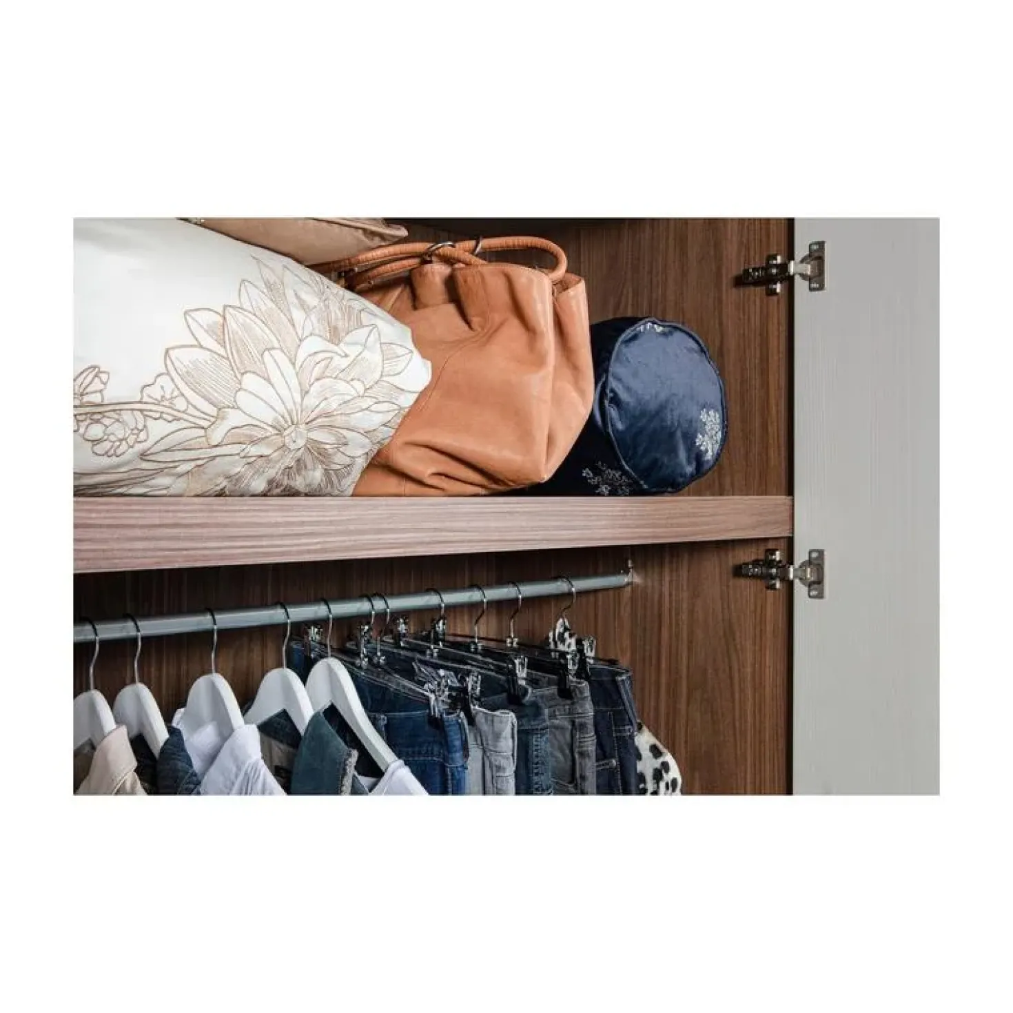 Rens 3-Deurs Kledingkast Pebble Grey 165cm