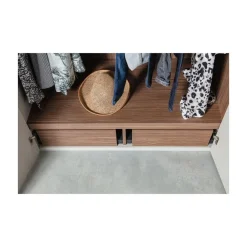 Rens 3-Deurs Kledingkast Pebble Grey 165cm