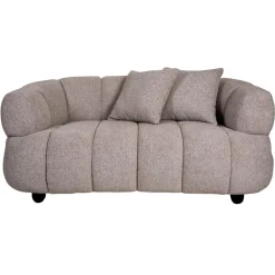 Renske 2-zits Bank bruin 160cm