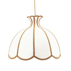 Retta 1-lichts Hanglamp Small Naturel 48cm