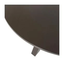 Rhonda Eettafel Rond Eiken Middenbruin 129cm