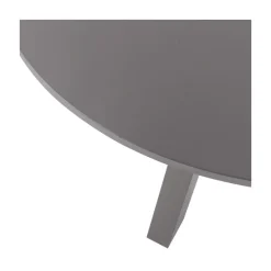 Rhonda Eettafel Rond Eiken Warmgrijs 129cm