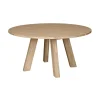 Rhonda XL Eettafel rond Eiken Naturel 150cm