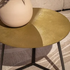 Riley bijzettafel aluminium ijzer 60cm (retourdeal)