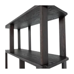 Riss Boekenkast Eikenhout Mystic Brown 90cm