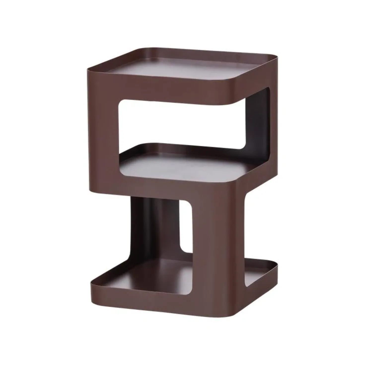Riv Bijzettafel Paars/Bruin 35cm