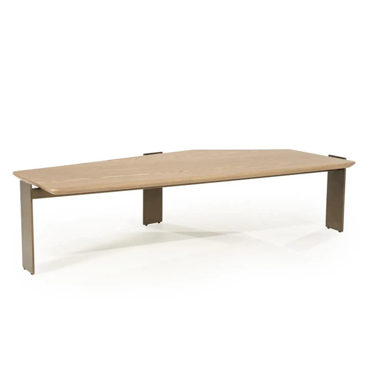 Robert Salontafel Bruin hout 150cm