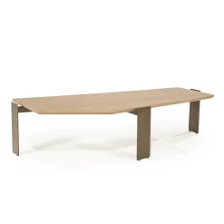 Robert Salontafel Bruin hout 150cm