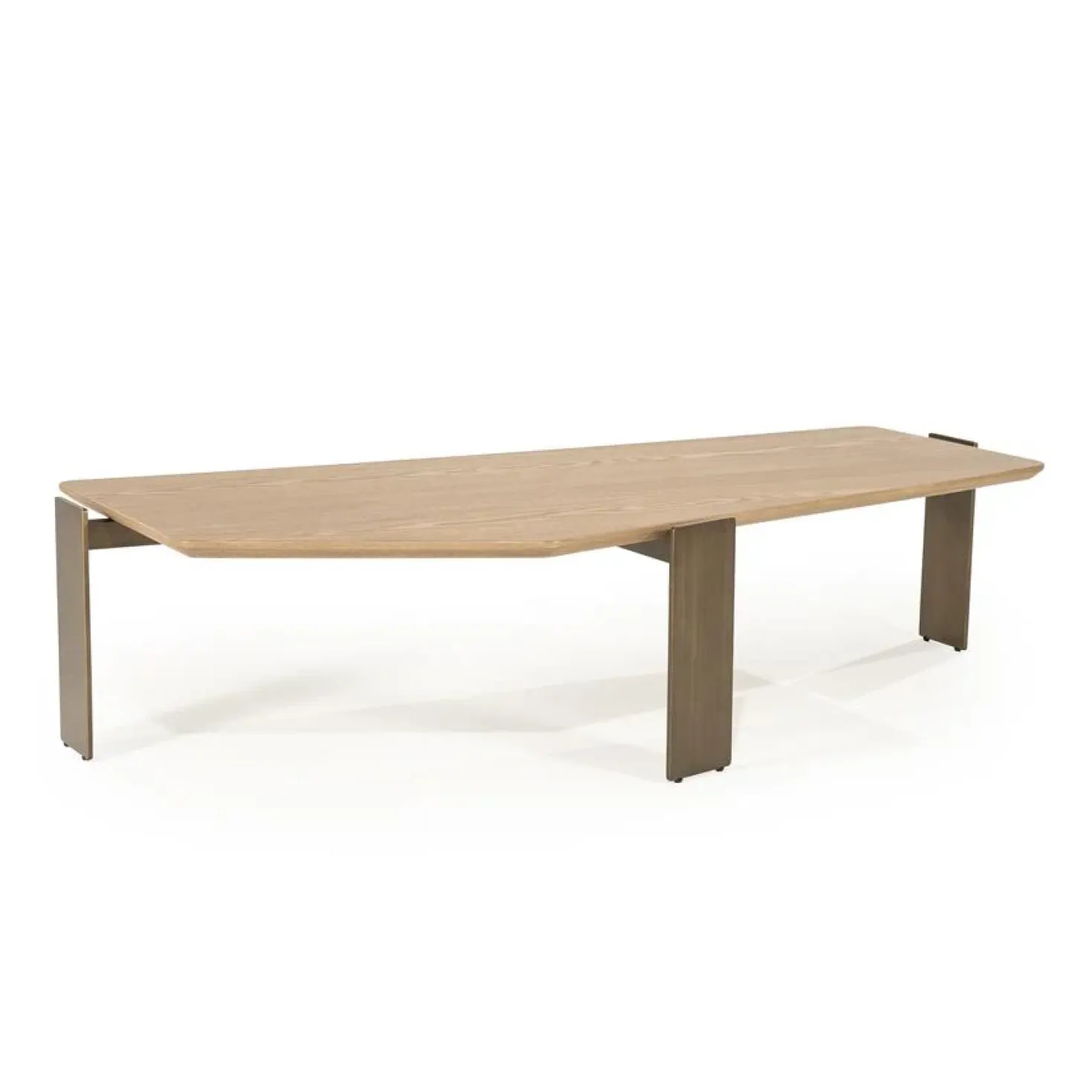 Robert Salontafel Bruin hout 150cm