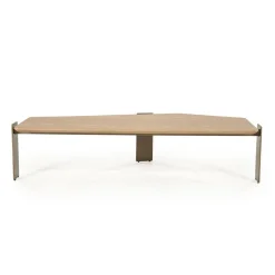 Robert Salontafel Bruin hout 150cm