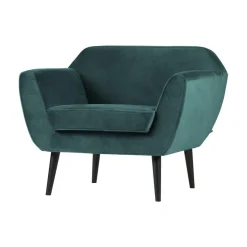 Rocco Fauteuil Velvet Groenblauw 92cm