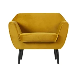 Rocco Fauteuil Velvet Oker 92cm