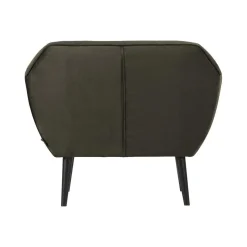 Rocco Fauteuil Velvet Warmgroen 92cm