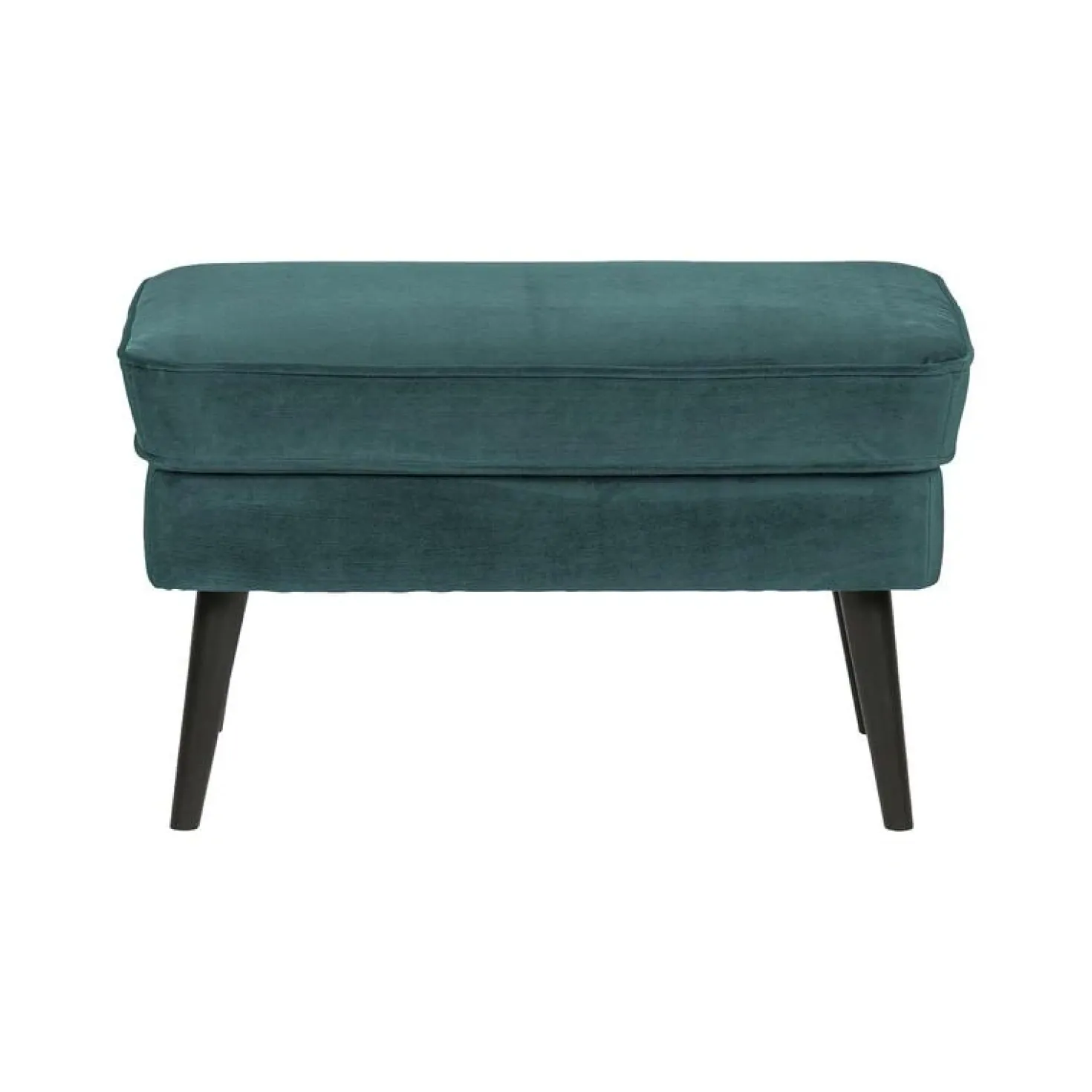 Rocco Hocker Velvet Groenblauw 77cm