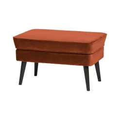 Rocco Hocker Velvet Roest 77cm
