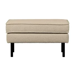 Rodeo Hocker Bouclé Beige 84cm