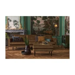 Rodeo Hocker Velvet Honinggeel 84cm