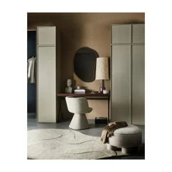 Romee Organische Spiegel Metaal Zwart 70cm