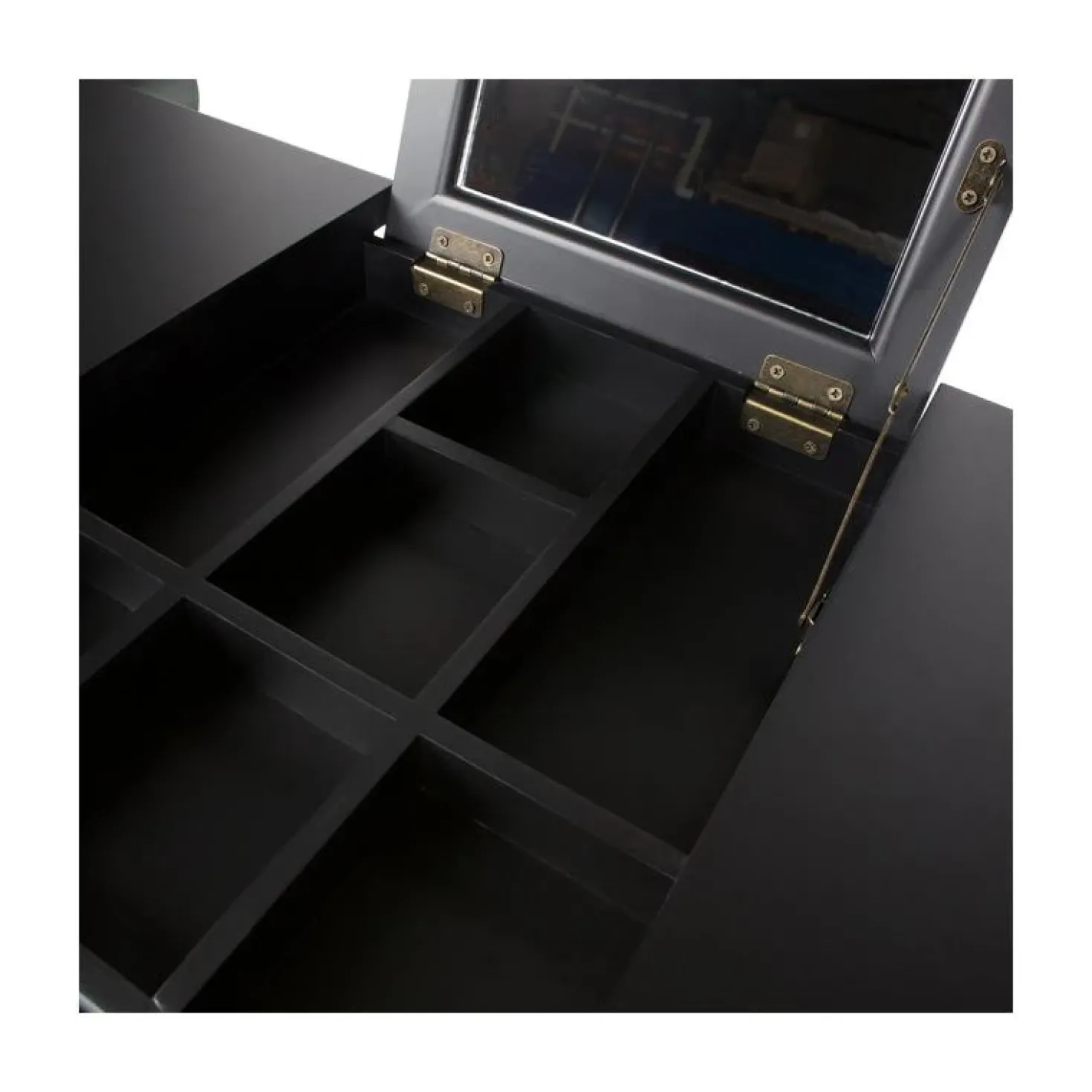 Romy Sidetable Hout Zwart 75cm
