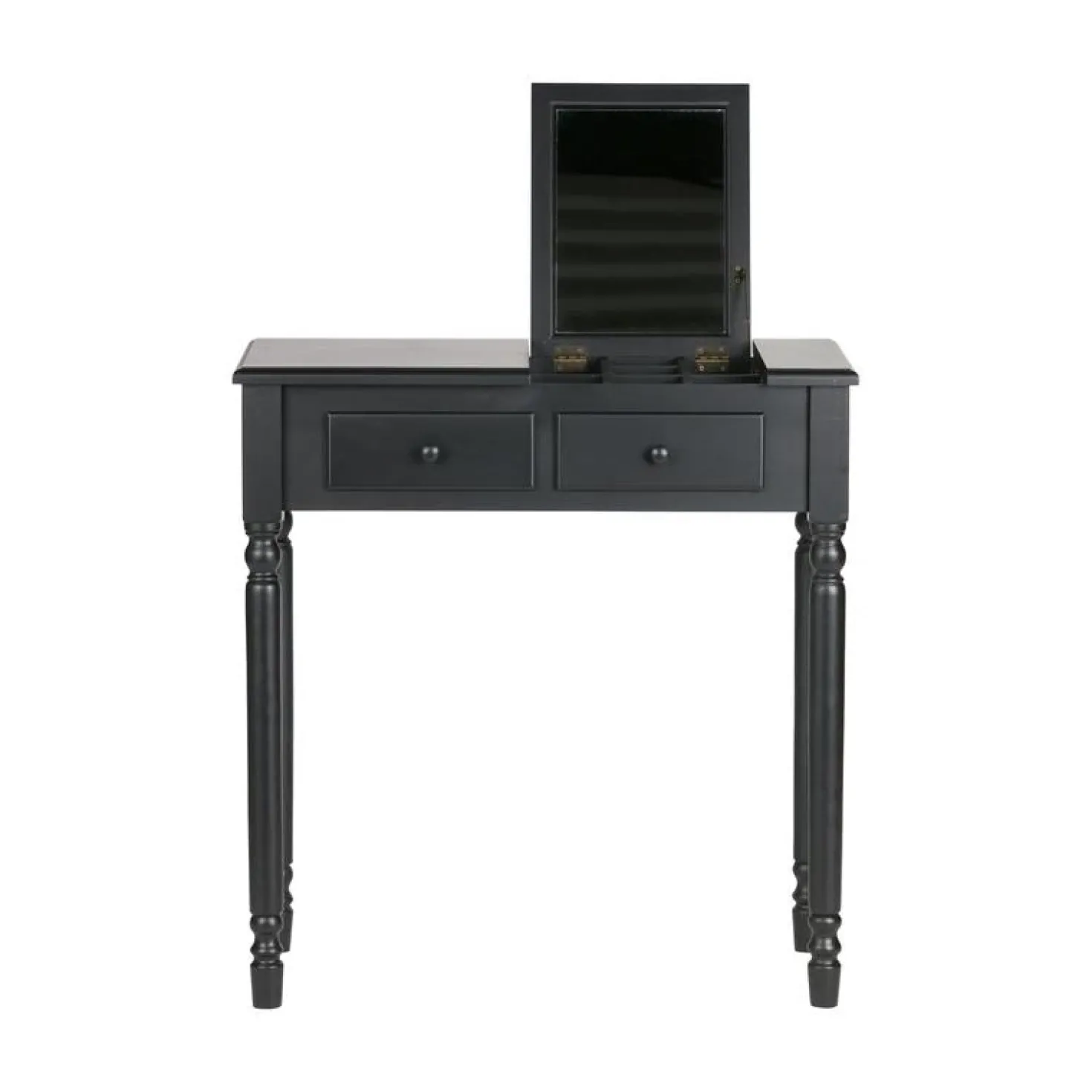 Romy Sidetable Hout Zwart 75cm
