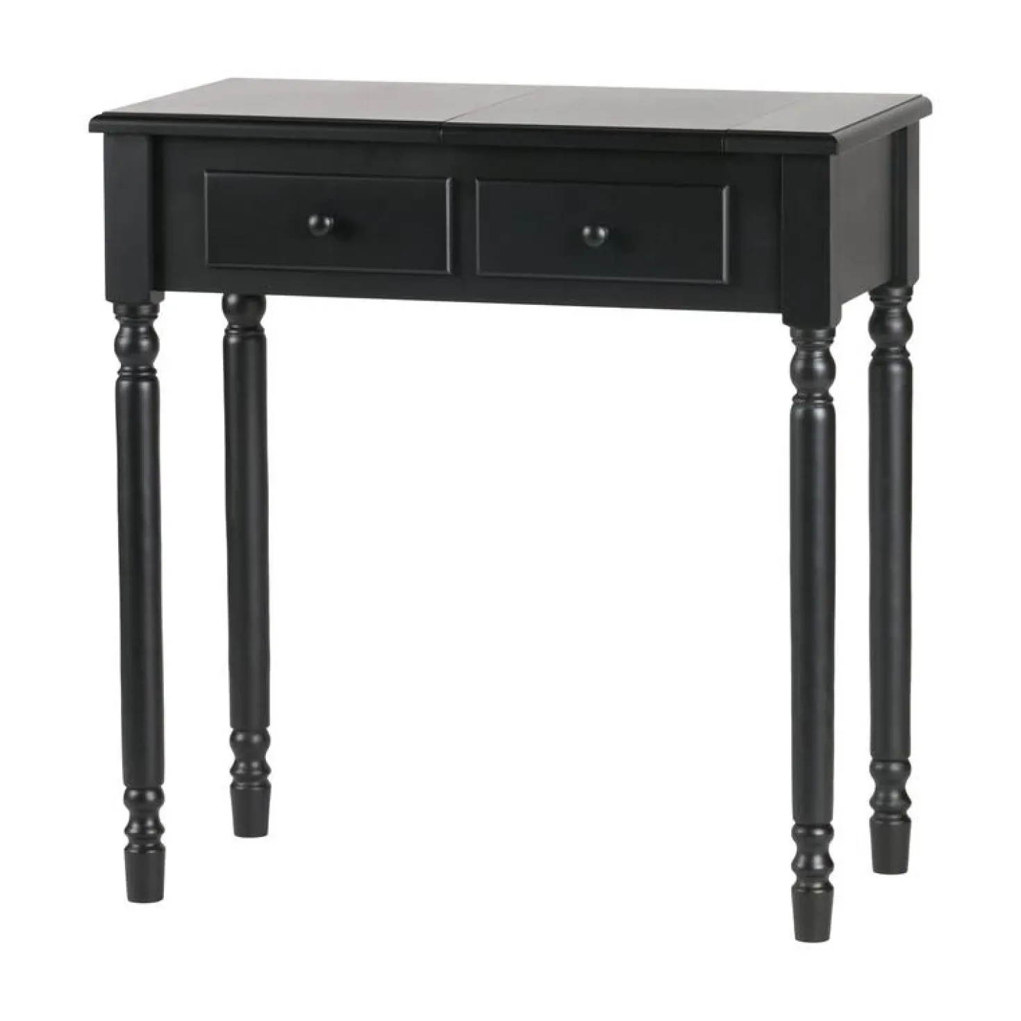 Romy Sidetable Hout Zwart 75cm