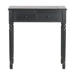 Romy Sidetable Hout Zwart 75cm