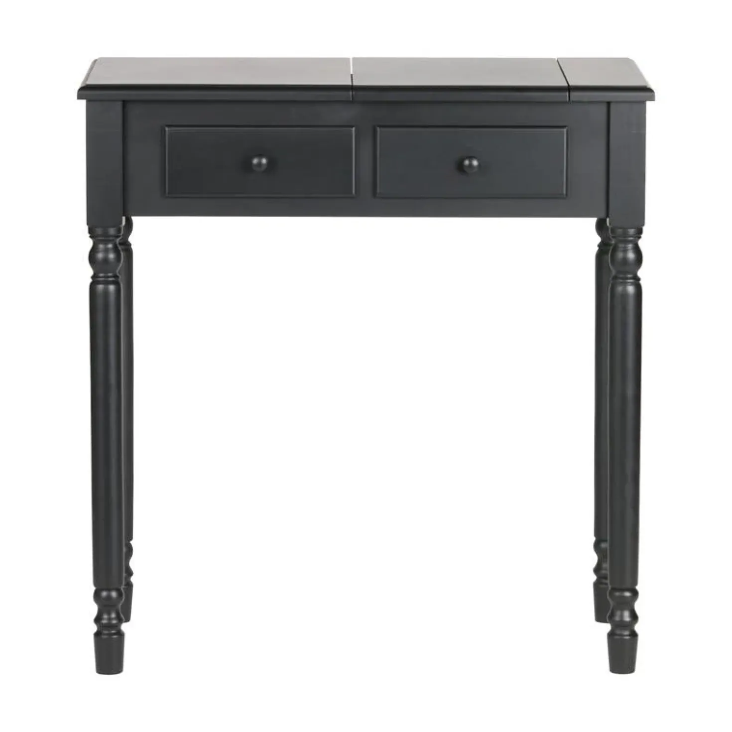 Romy Sidetable Hout Zwart 75cm