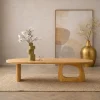 Rona Salontafel open Naturel mangohout 130cm