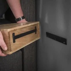 Rondo houten nachtkastje zwevend 40cm