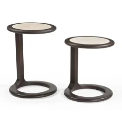 Ronnie Bijzettafel Set van 2 Marmer