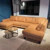 Ronny loungebank 3-zits met ottomane en verlengde sofa