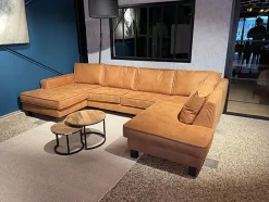 Ronny loungebank 3-zits met ottomane en verlengde sofa