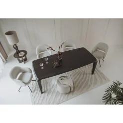 Ronta Eettafel bruin mangohout 200cm