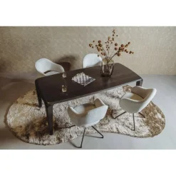 Ronta Eettafel bruin mangohout 240cm
