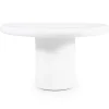 Rorik Eetkamertafel rond wit 130cm