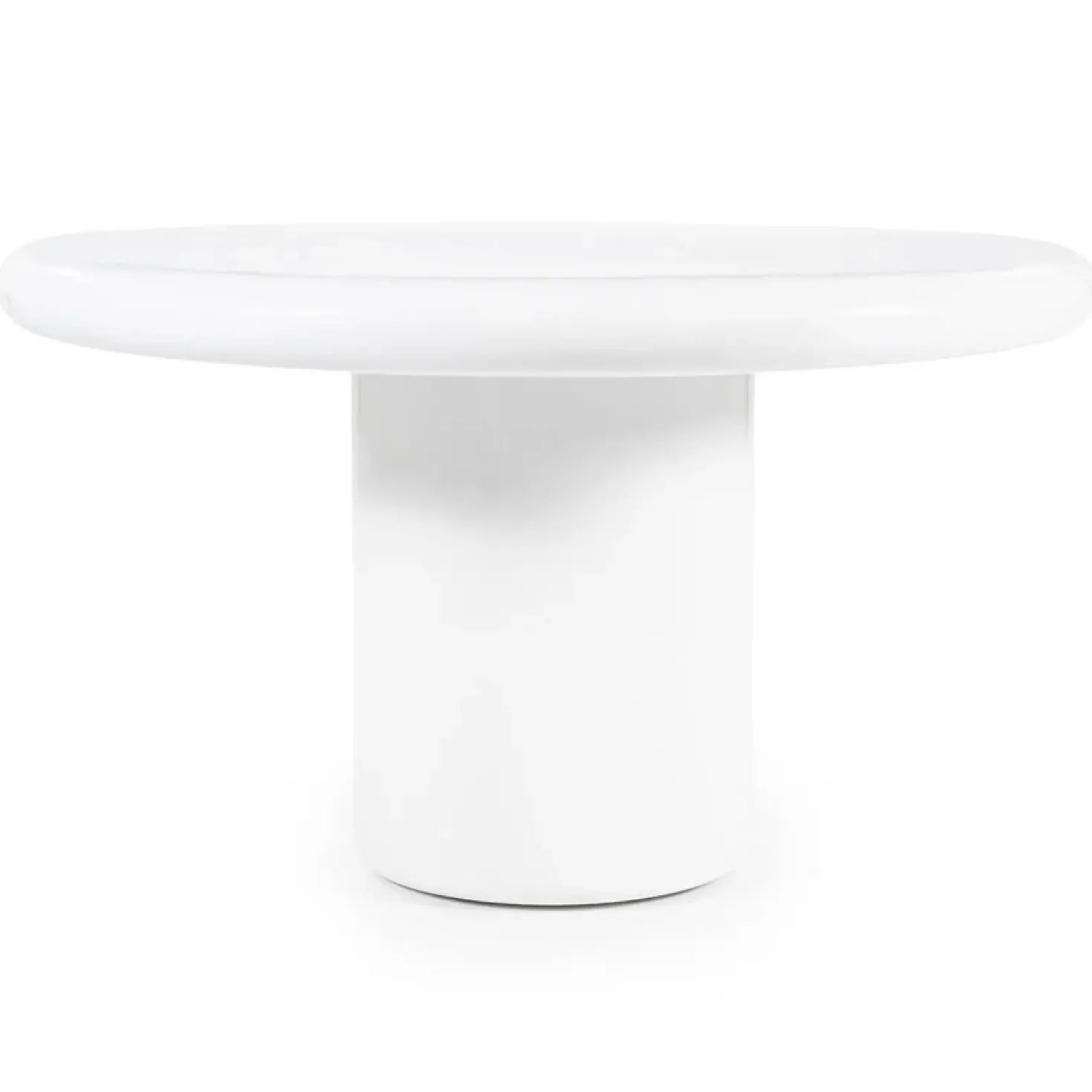 Rorik Eetkamertafel rond wit 130cm
