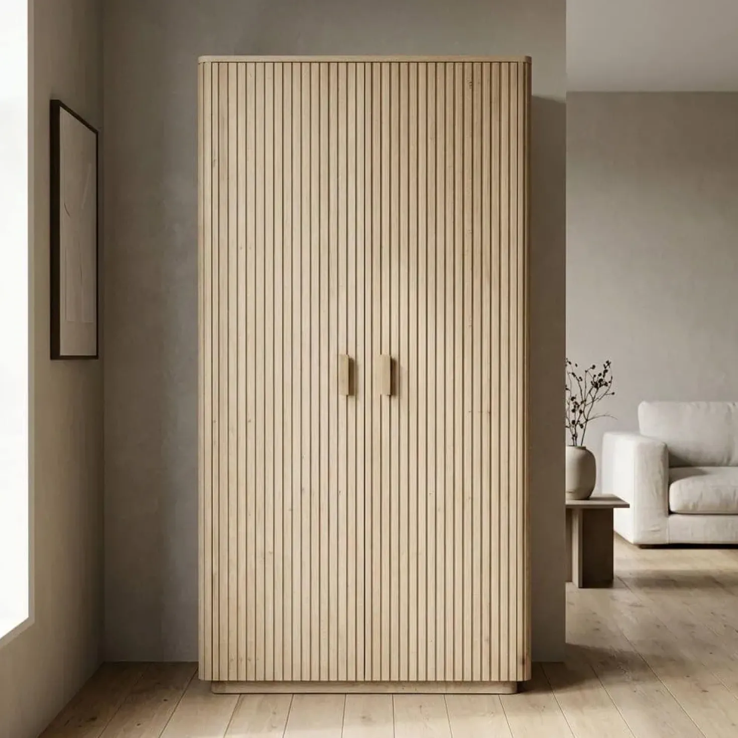 Rosenborg Wandkast Eikenhout 109 cm