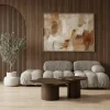 Rosetta Salontafel set van 2 Organisch Walnoot 98cm en 65cm