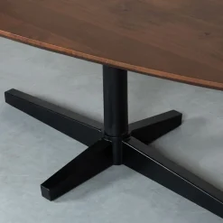 Rosie Eetkamertafel organisch Espresso 180 cm