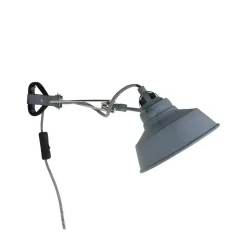 Ross 1-lichts Wandlamp Grijs