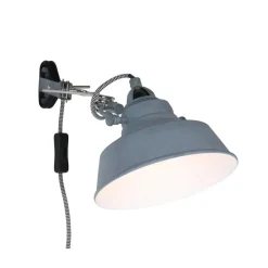 Ross 1-lichts Wandlamp Grijs